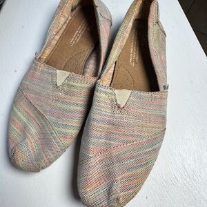 TOMS Colorful Slip-On Shoes